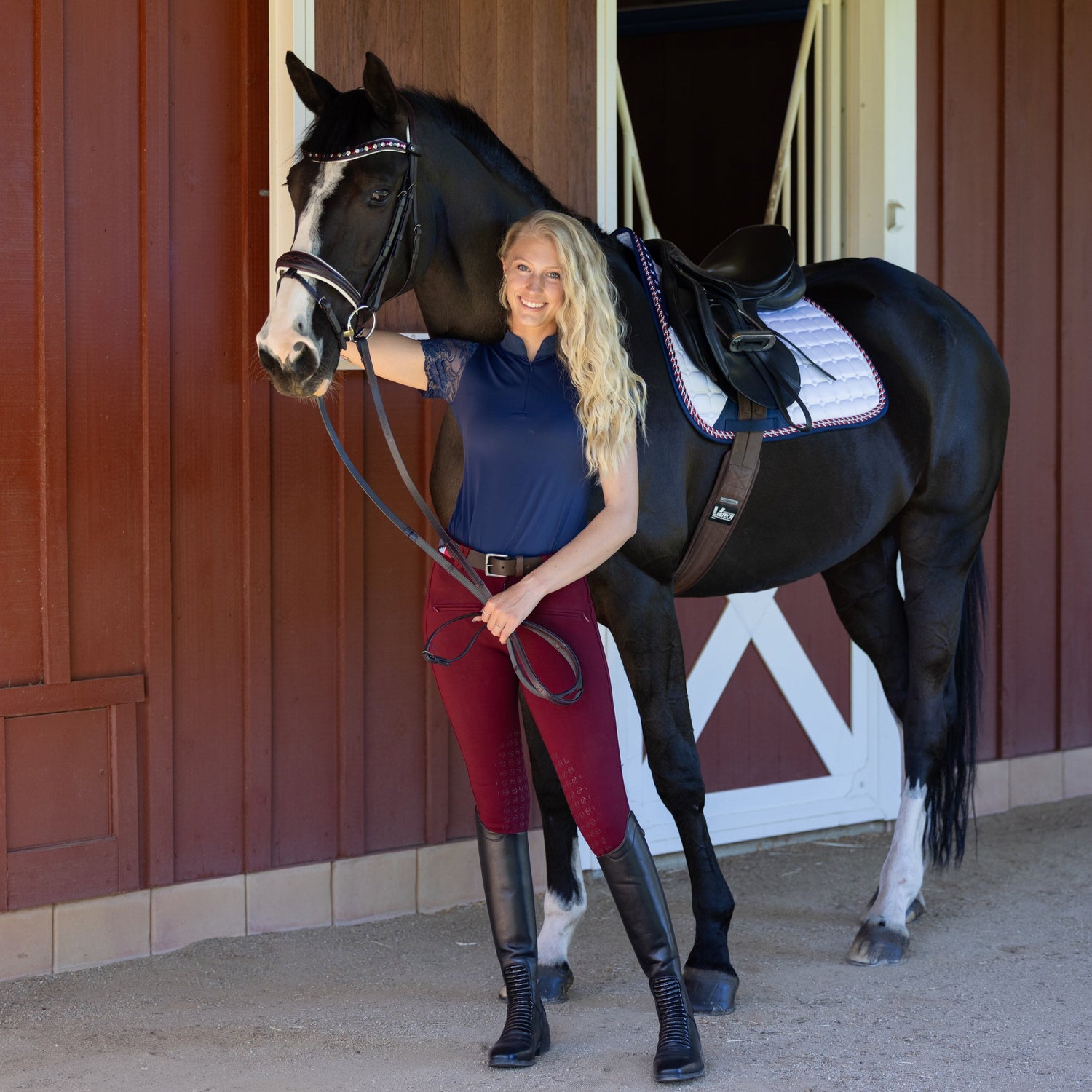 Kimberly Knee Patch Breeches
