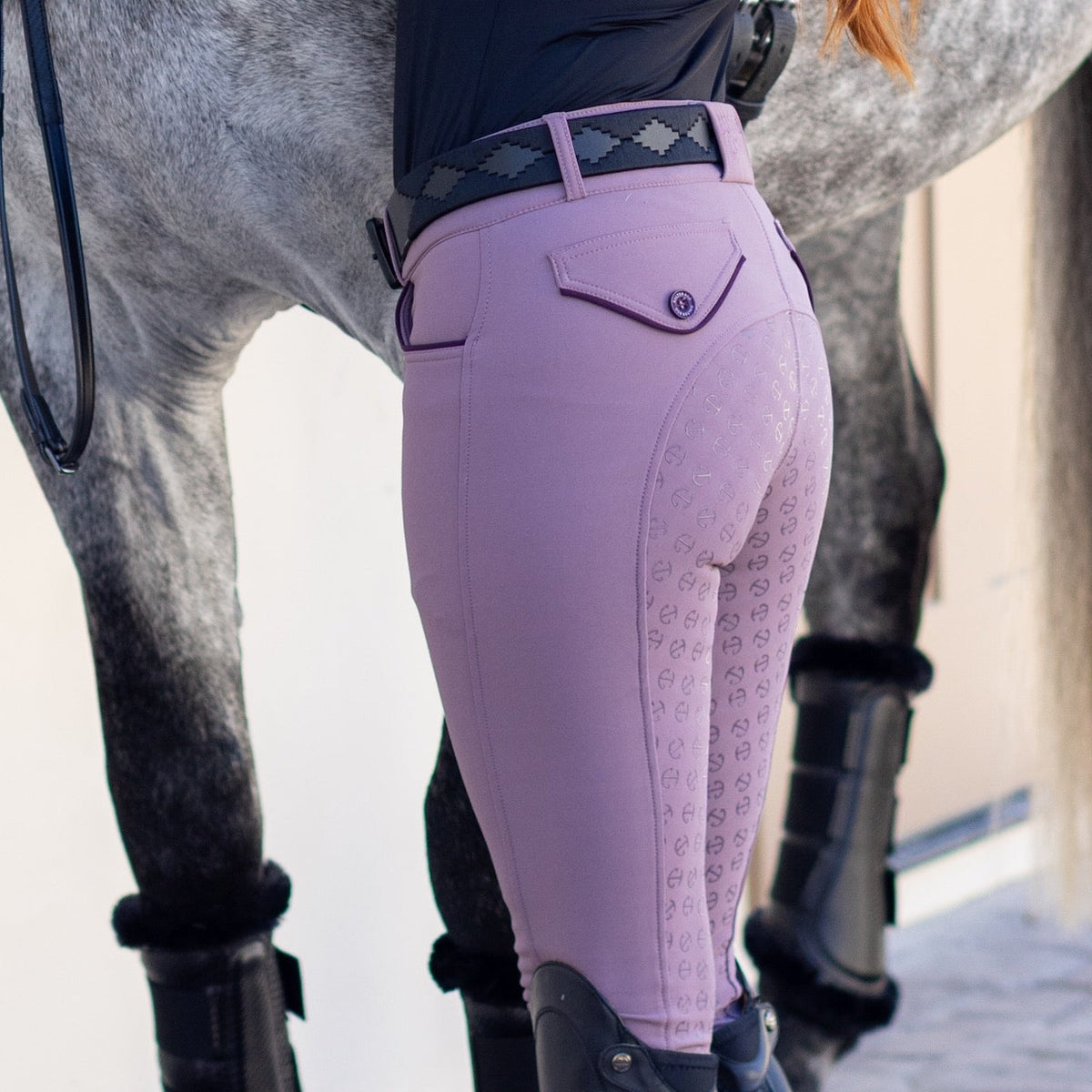 La Sombra - Black Onyx Polo Belt