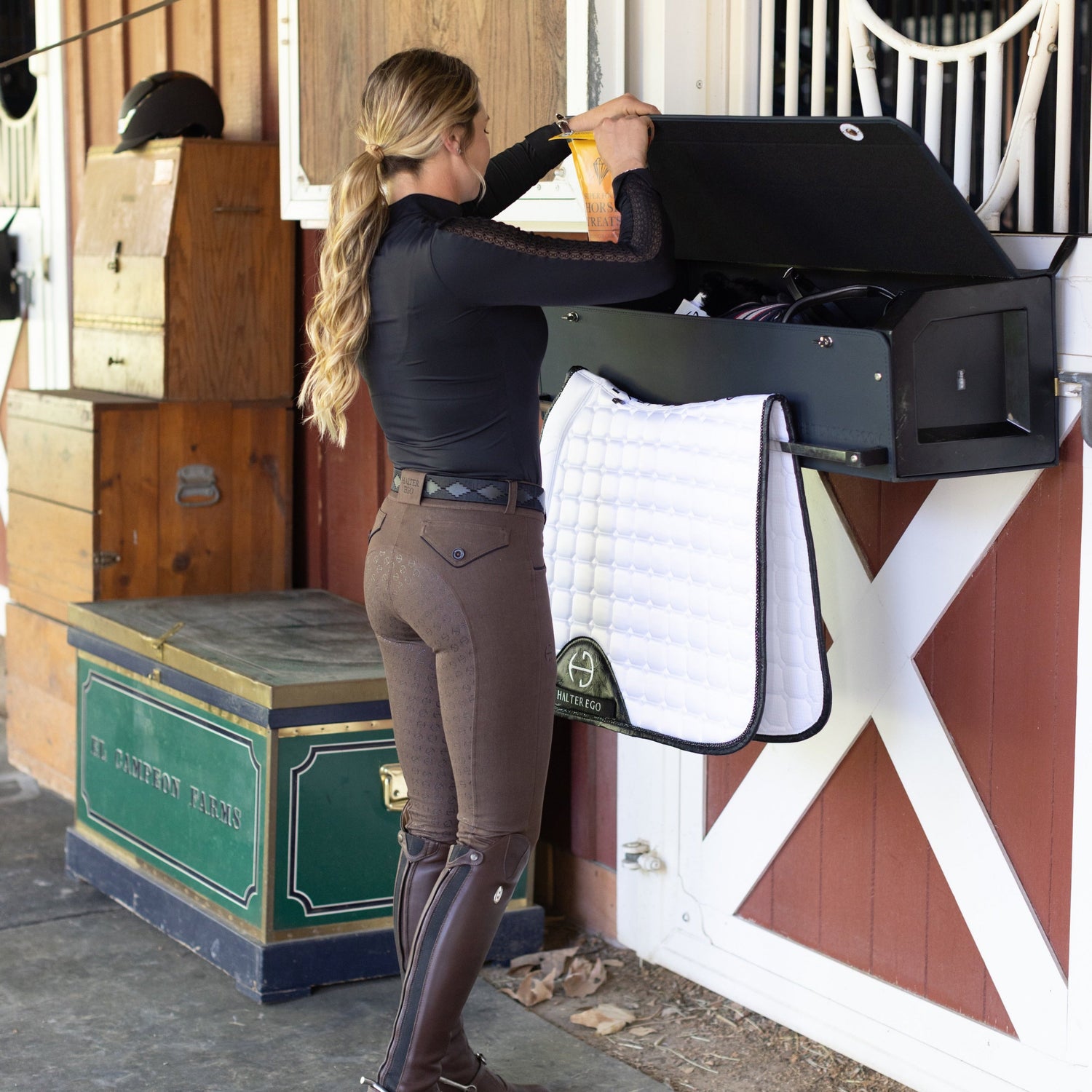 Evolution Heritage Denim Full Seat Breeches - Brown