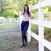 Kimberly Full Seat Breeches - Indigo Blue