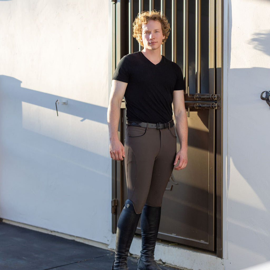 MEN'S Evolution Full Seat Breeches - Demitasse