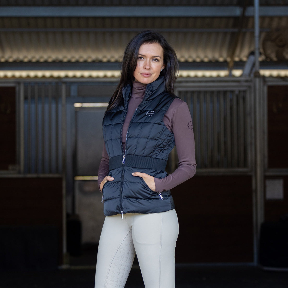 Jill - Long Sleeve Activewear Turtleneck