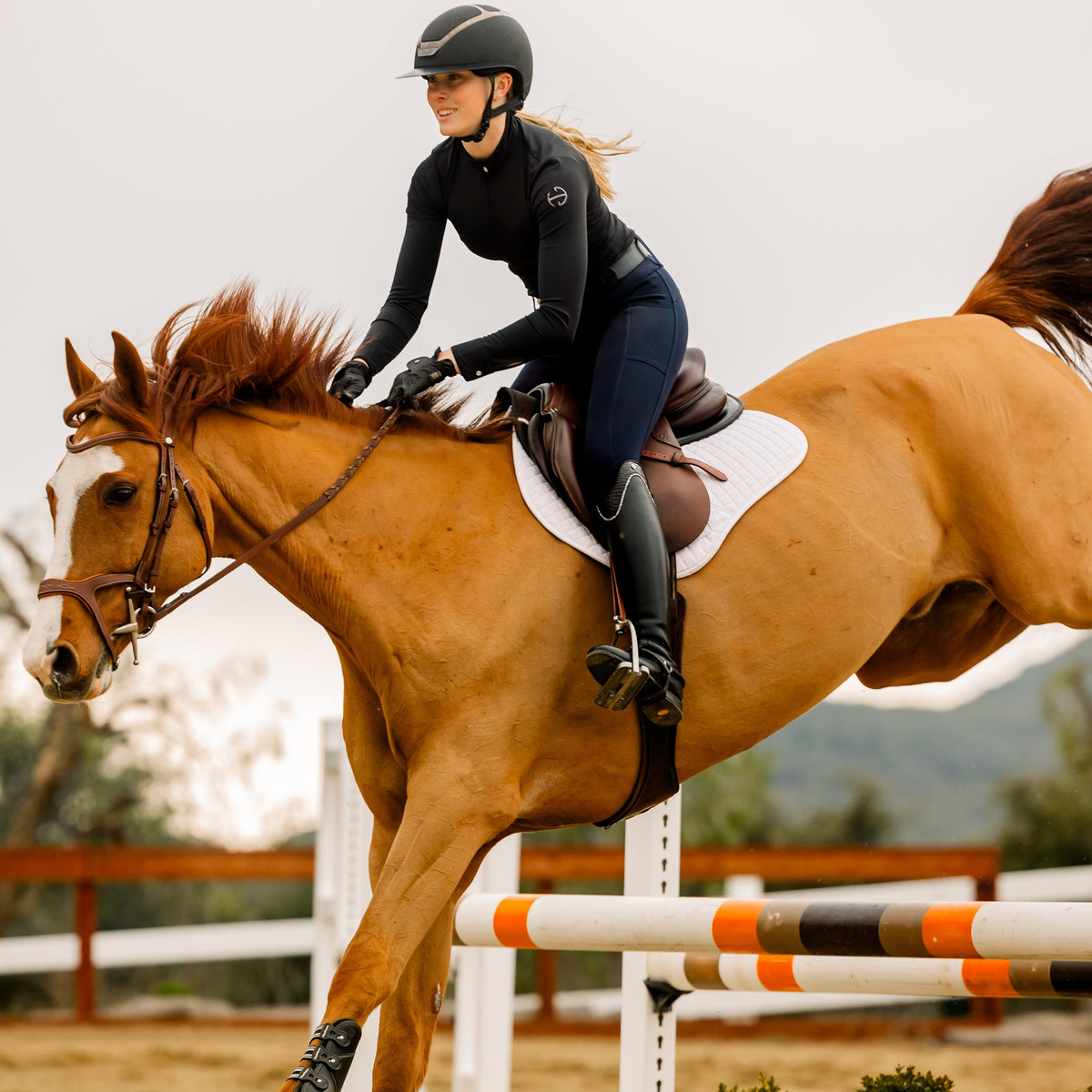 Nadia - Long Sleeve Riding Shirt