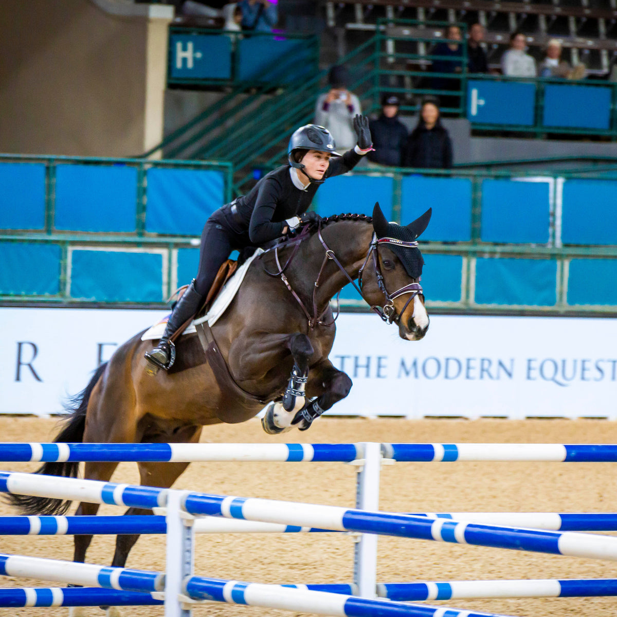 The Liberty Navy Leather Jumper Bridle