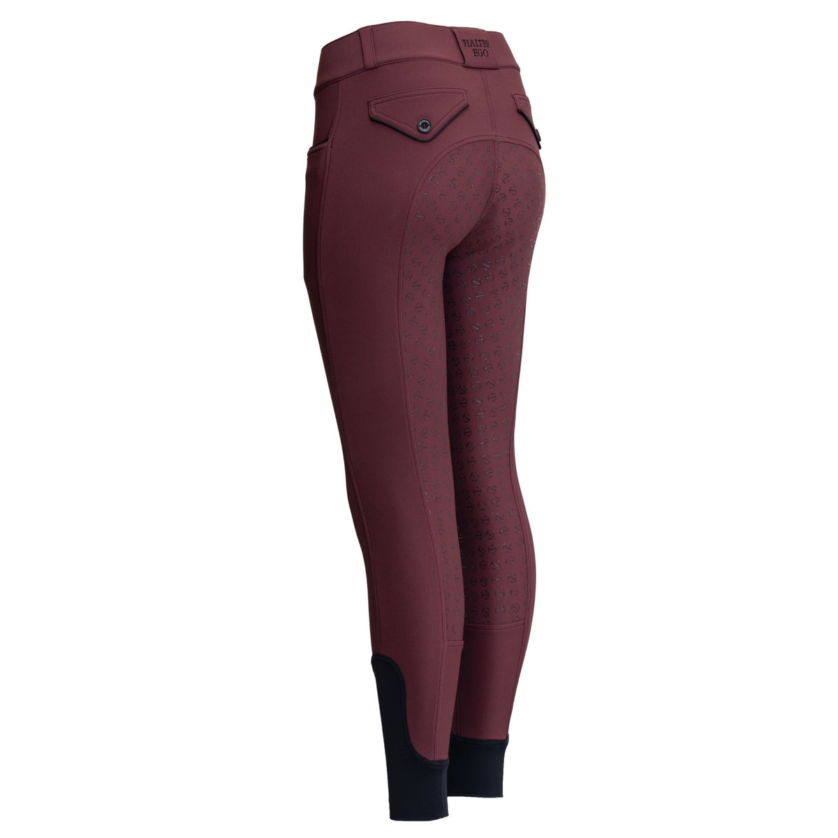 Evolution Mystique Full Seat Breeches - Red Velvet - MID WAIST