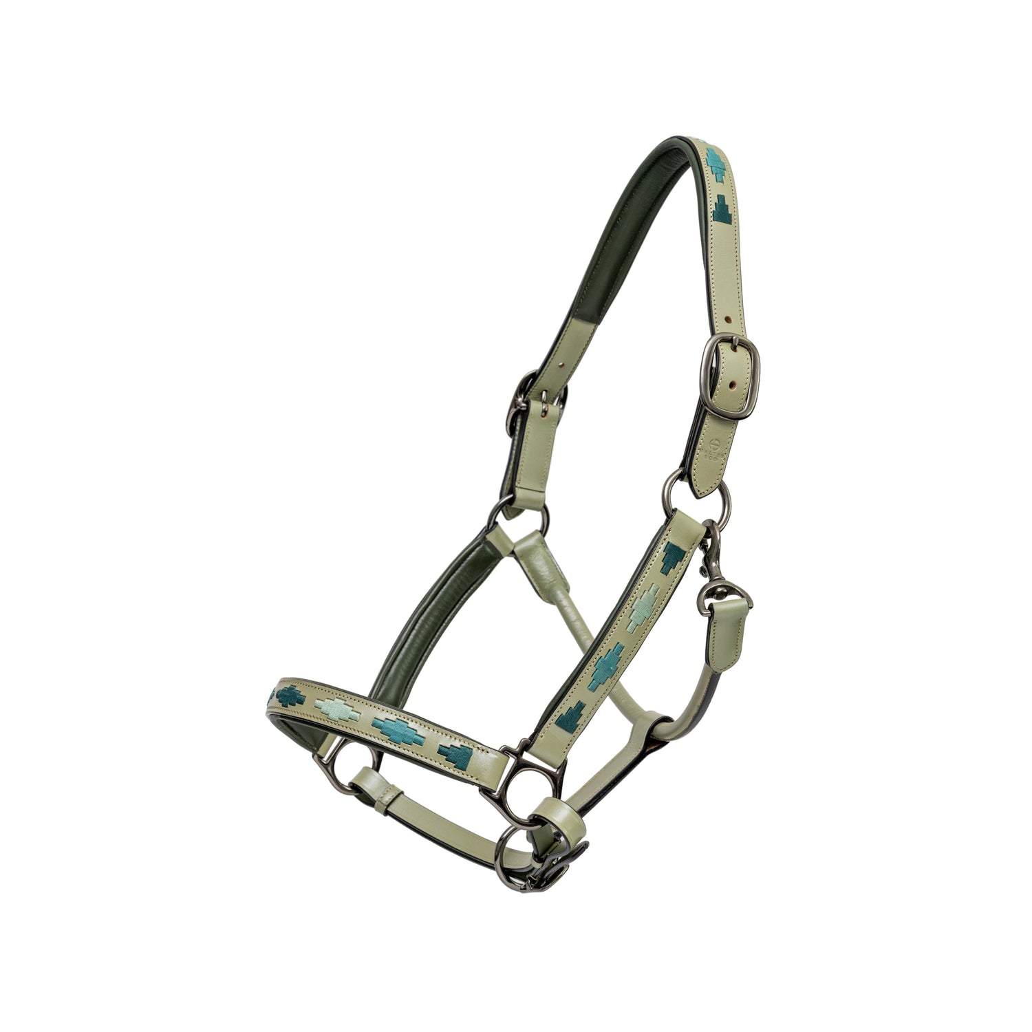 Sea Glass Leather Halter