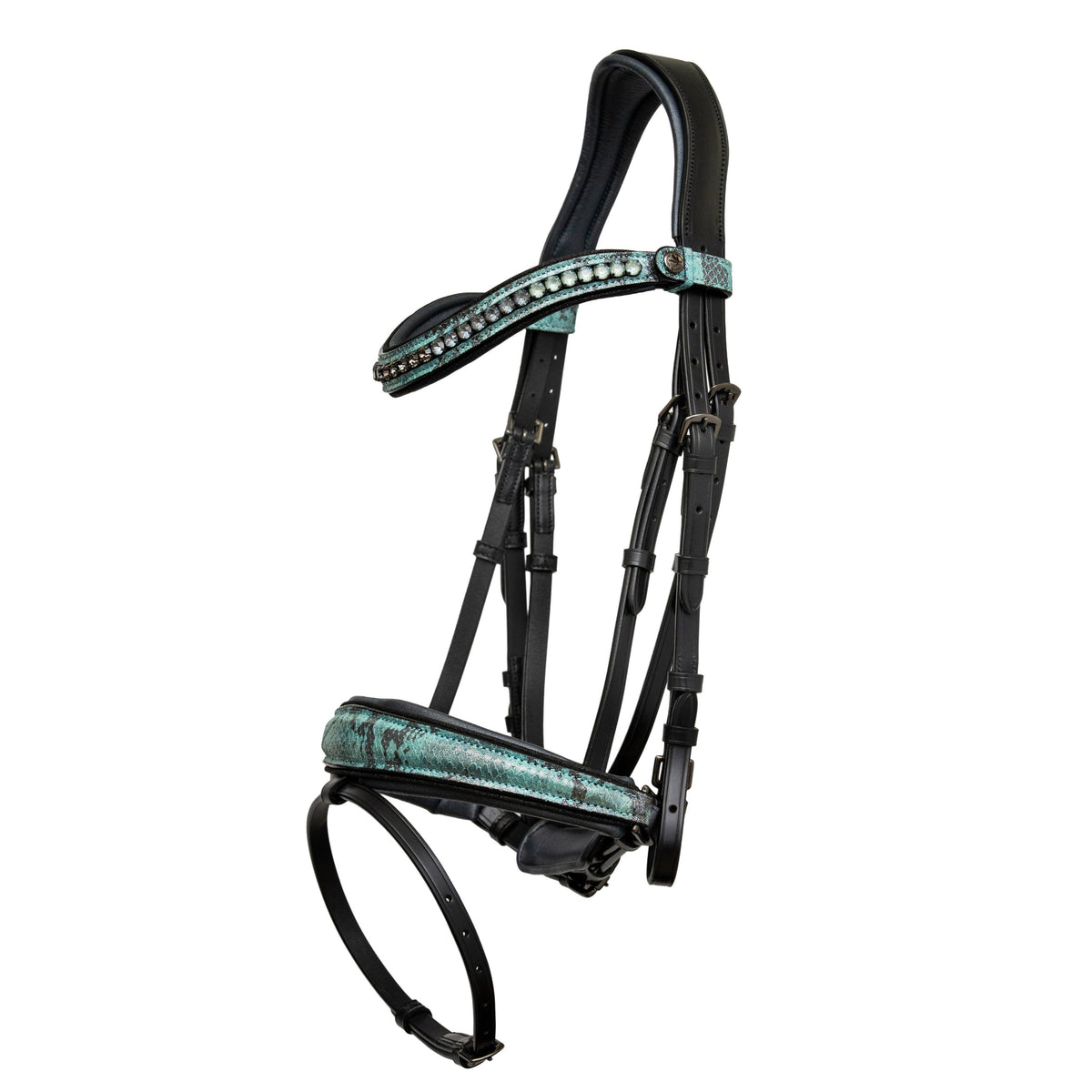 Tiffany Noir Limited Edition Leather Snaffle Bridle