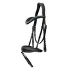 Doc Marten Black Leather Snaffle Bridle with Removable Flash