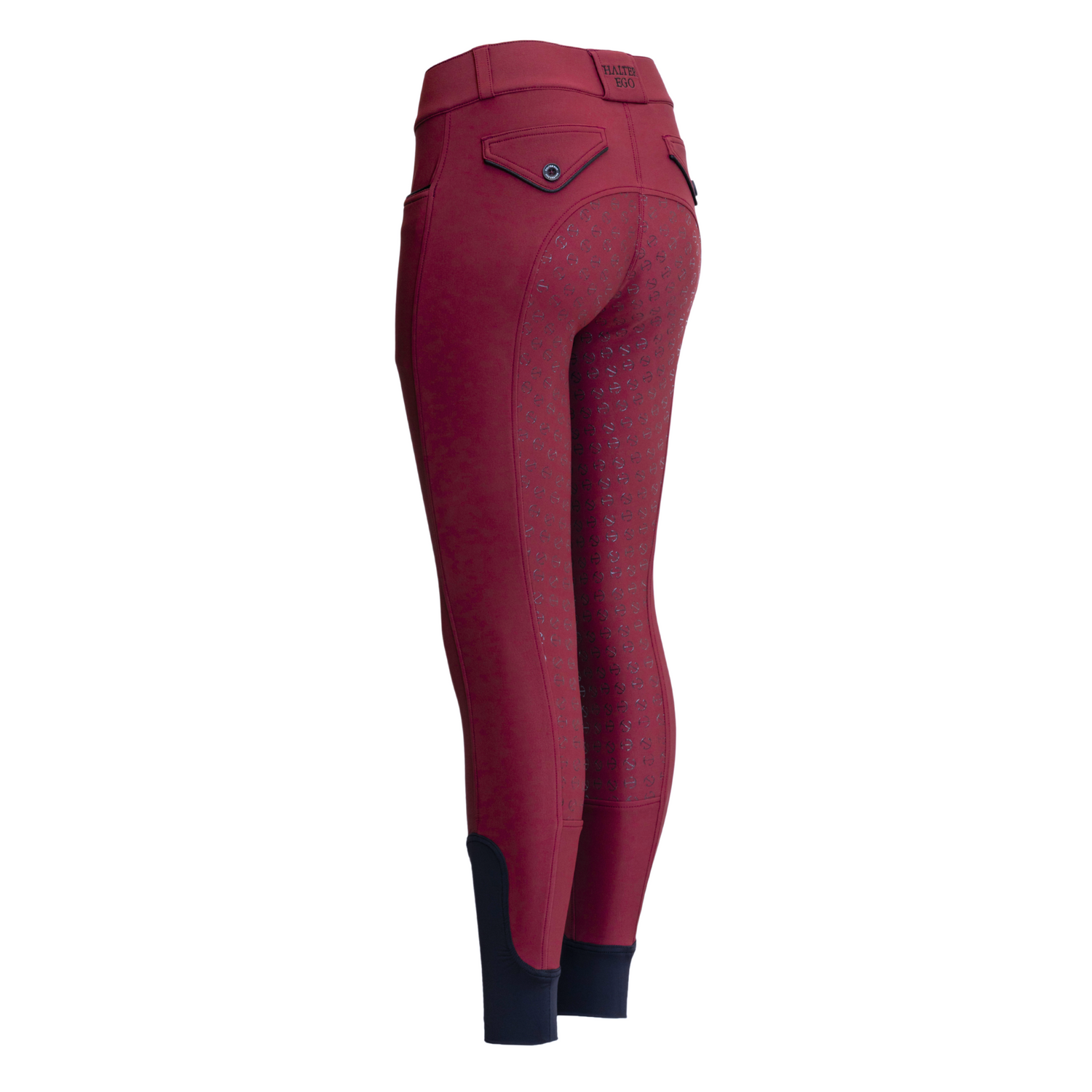 Evolution Mystique Full Seat Breeches - Garnet with Black
