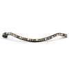 Azteca - Crystal Slimline Browband with Snaps