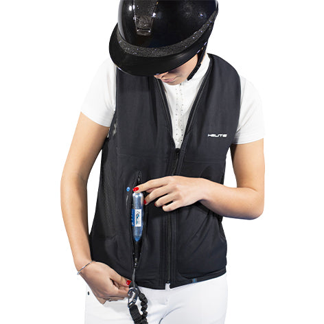 Helite Two-In-One Zip Airbag Vest
