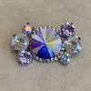 Starstruck Crystal Stock Pin - Aurora Borealis & Amethyst