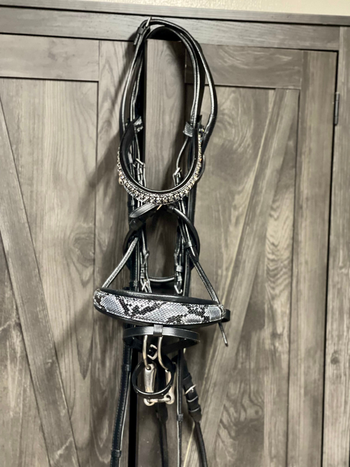 Limited Edition Medusa Snaffle Bridle WITH FLASH