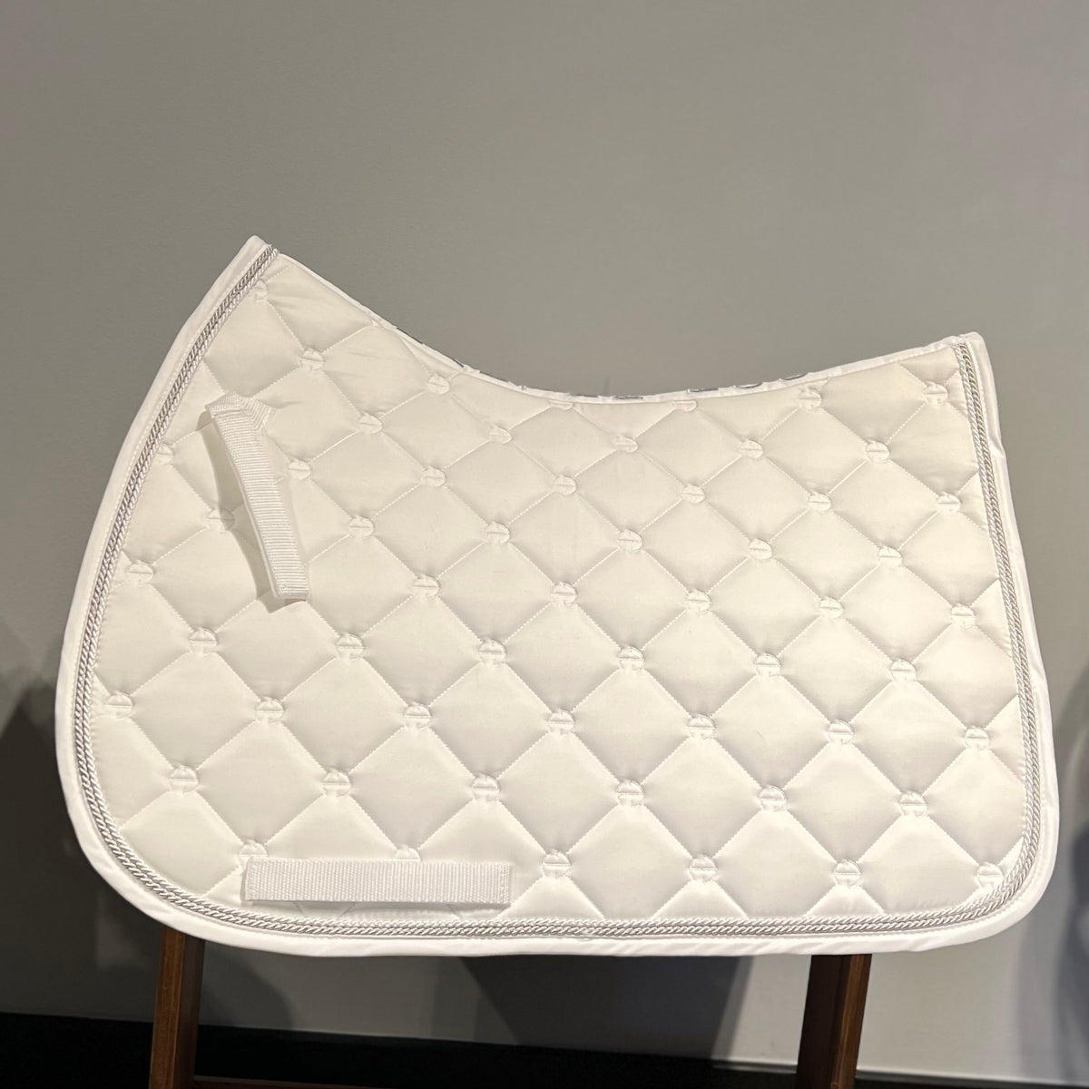 Luxe Jump Saddle Pad - White