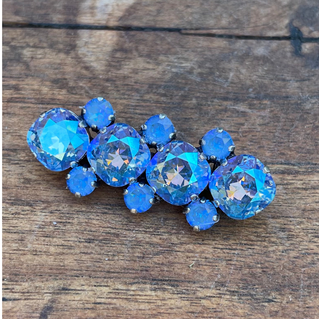 Stella Crystal Stock Pin - Light Sapphire Shimmer