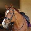 Perfectly Pearl Crystal Cabochon Browband