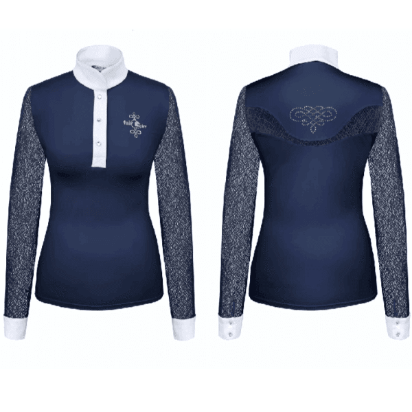 Cecile Long Sleeved Lace Competition Shirt 2.0