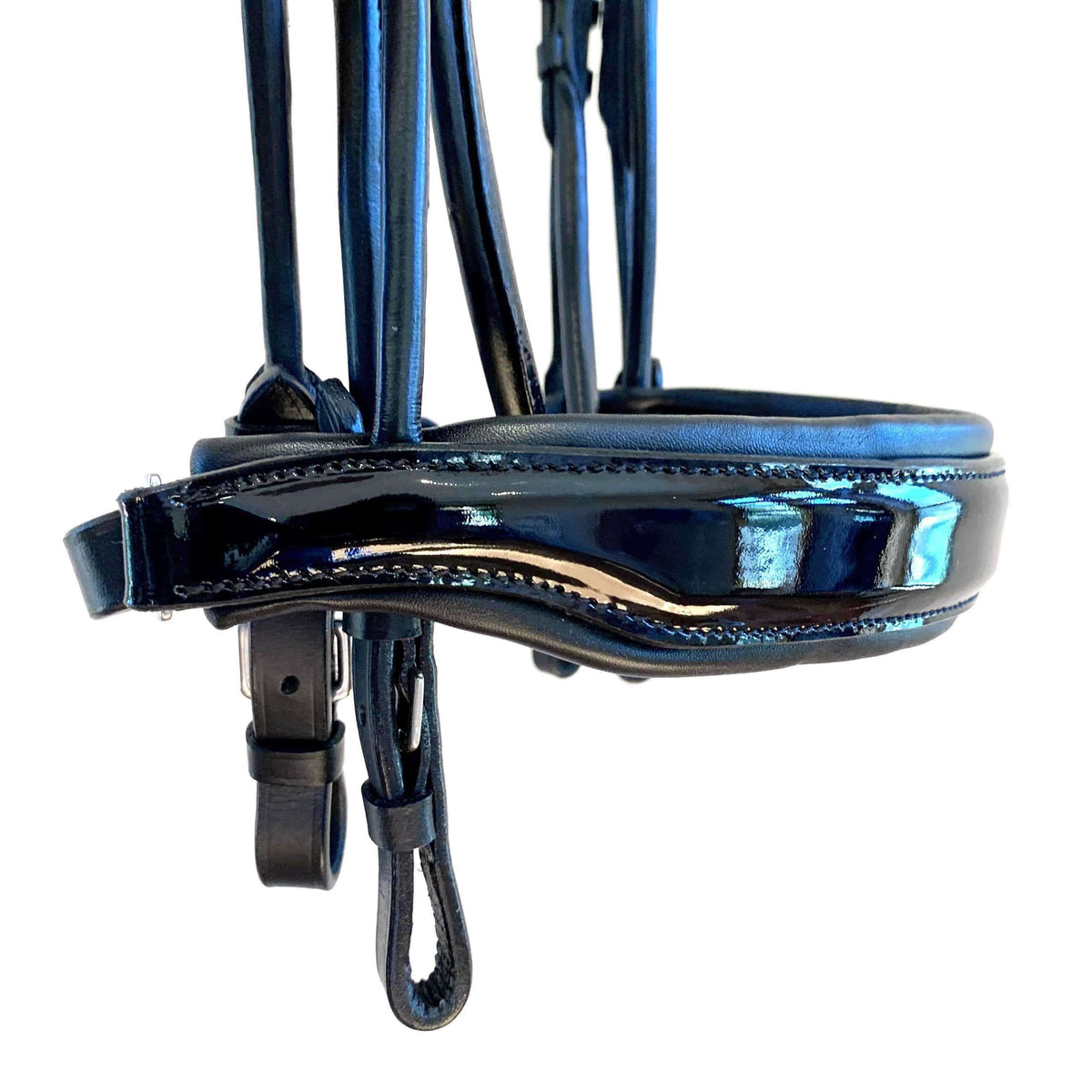 Hadley Rolled Patent Double Bridle