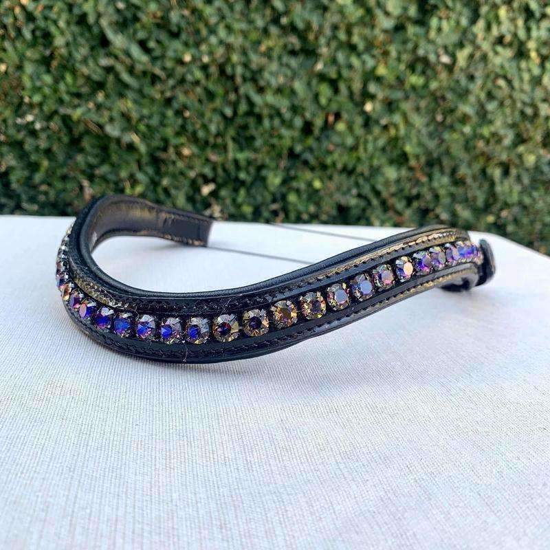 Halter Ego®  Crystal Browband - Illusionists Smoke And Mirrors