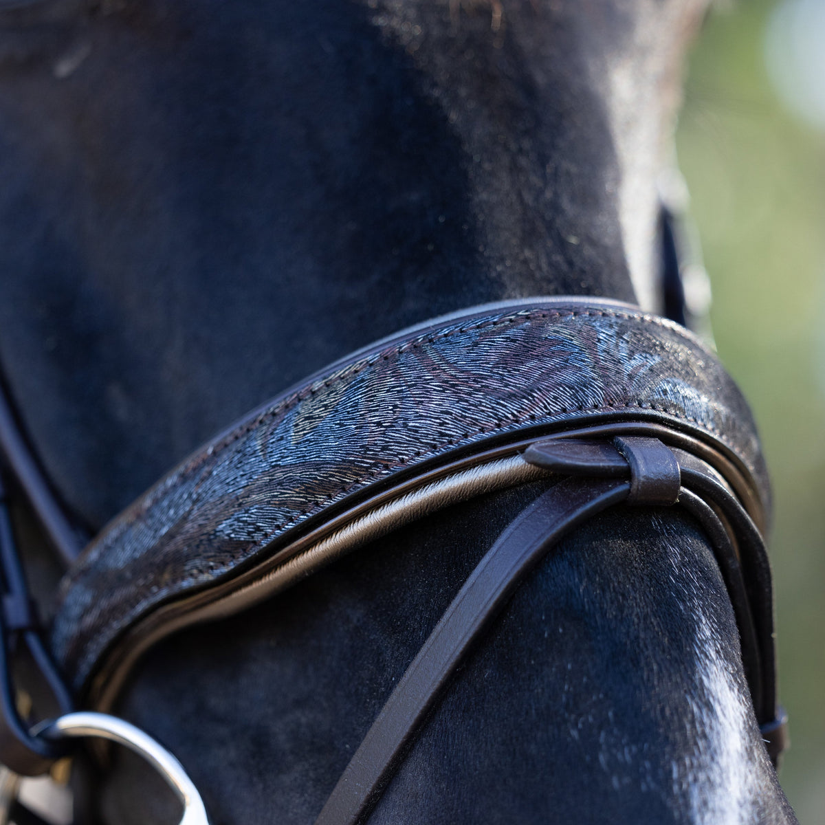 Brown Leather Snaffle Bridle