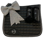 Black Carbon Tech Fleece Lined Brushing Boots