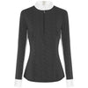 Pizazz Long Sleeve Women's Riding Shirt Graphite